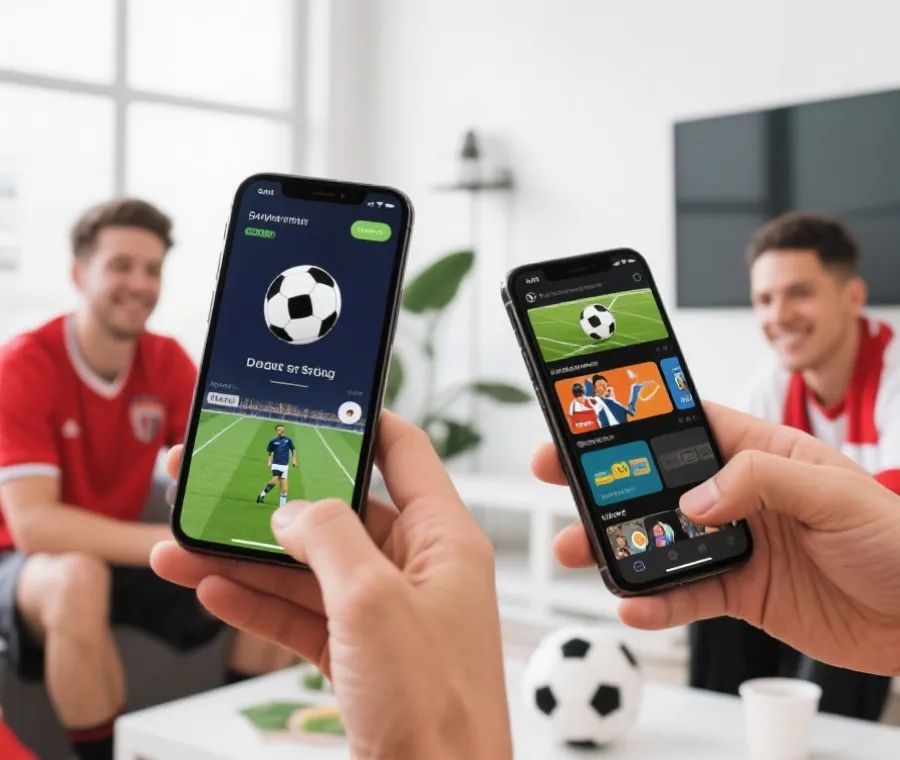 比較直播平台介面